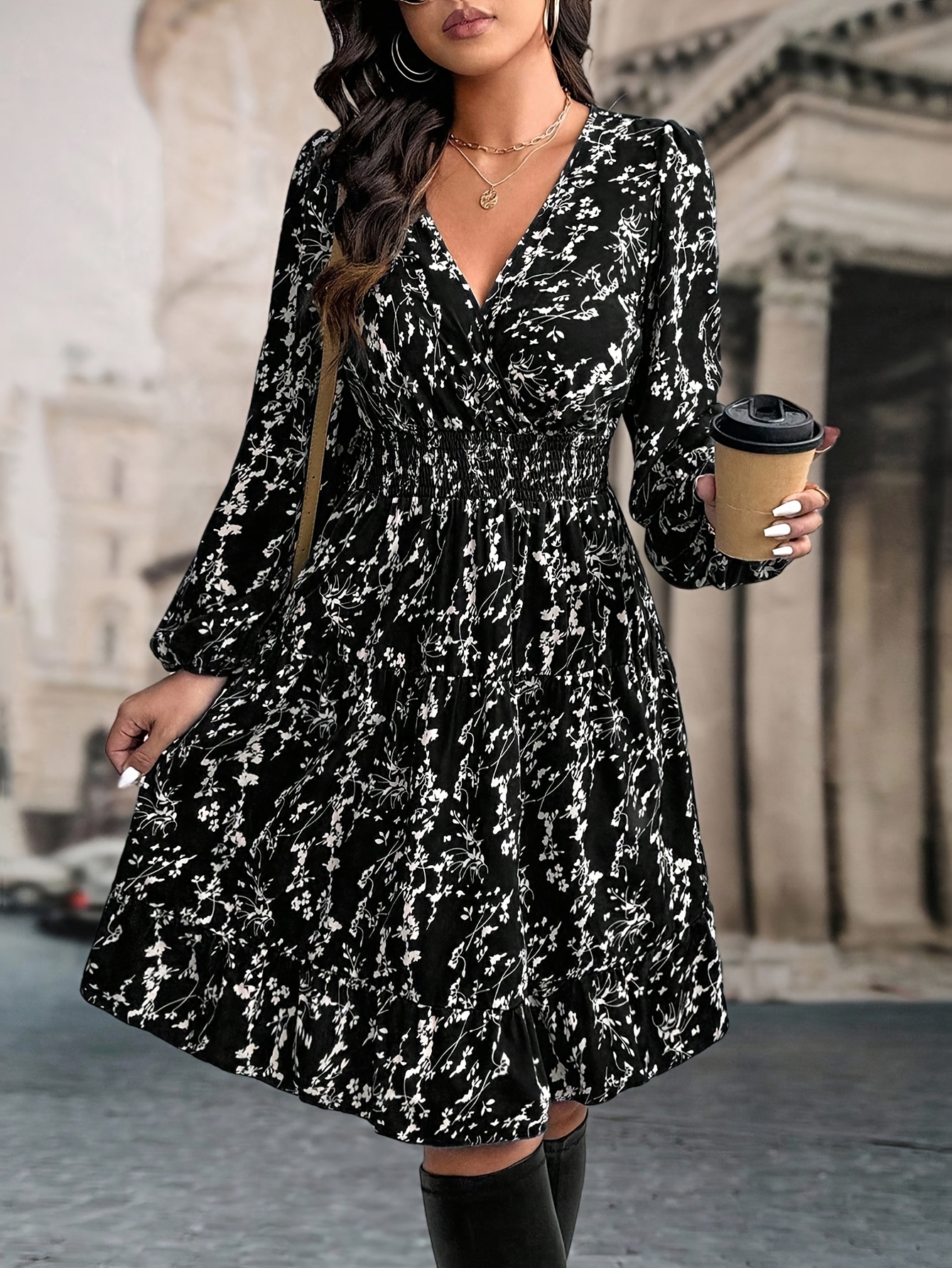 fall spring dresses sold on Temu United States