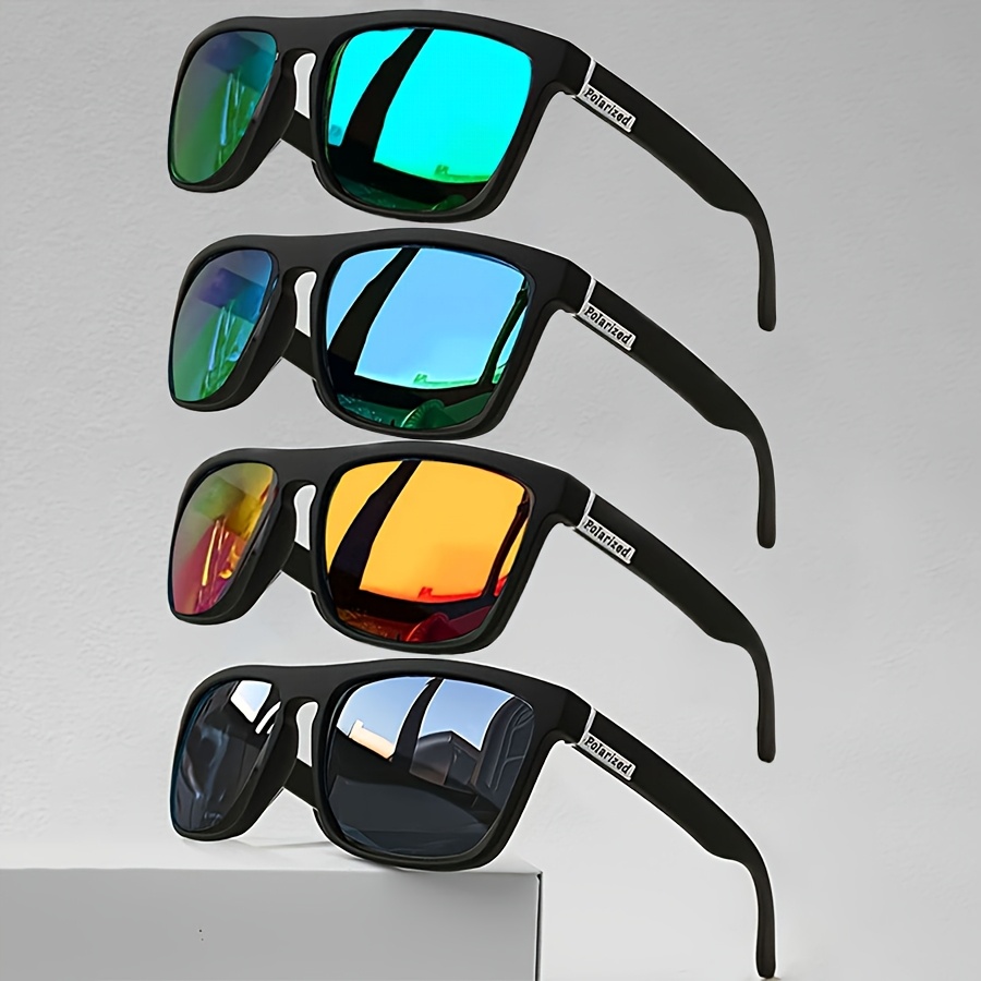 4pcs classic trendy mens fashion eyeglasses set made of durable pc material for comfortable wear easy to carry for daily   an ideal gift for birthdays and holidays