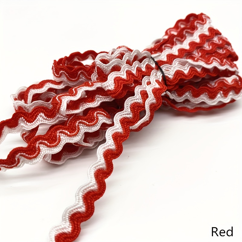 5 Yards Curve Wavy Lace Trim Ribbon For Handmade Diy Sewing Craft Wedding Costume Hat Pillow Decorations