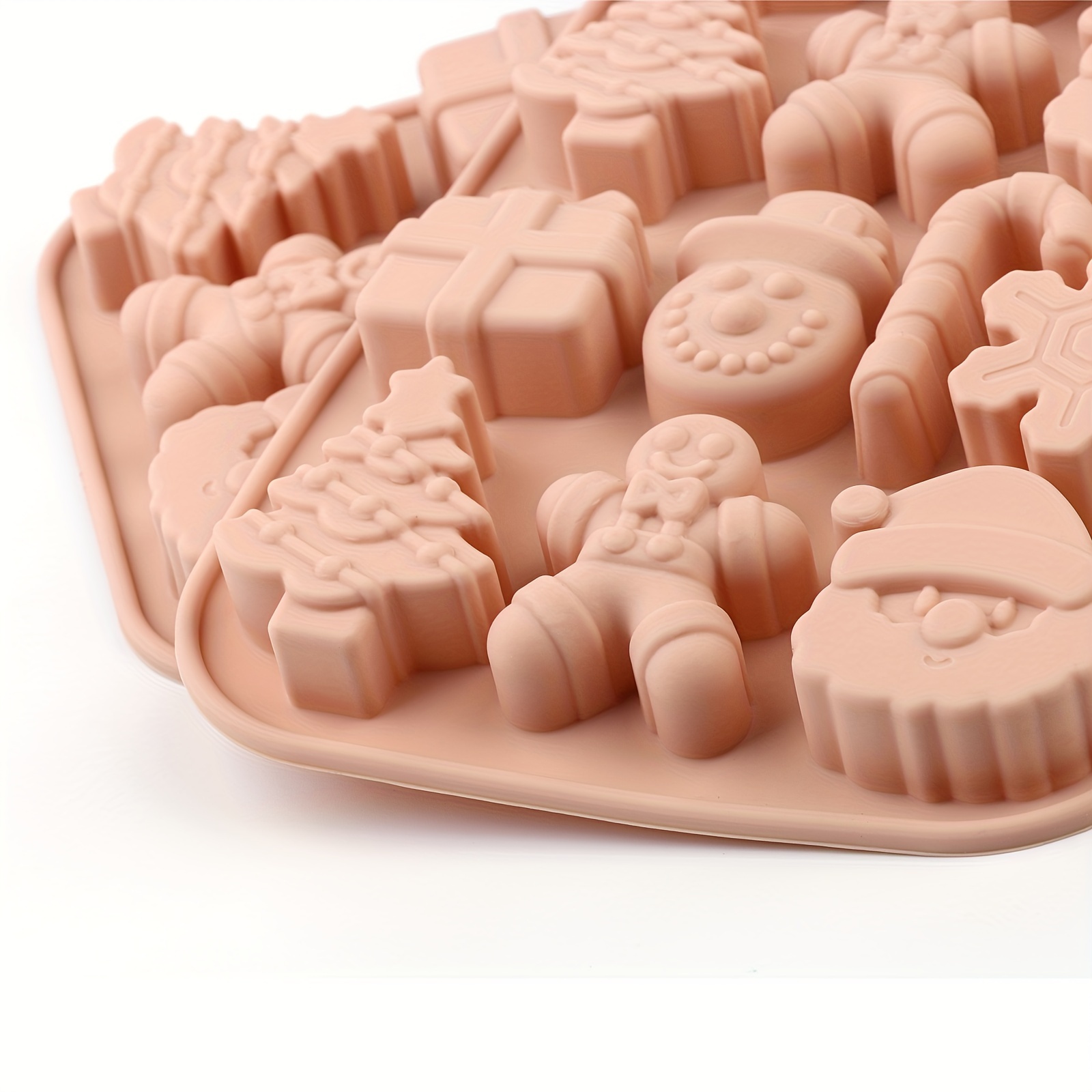 silicone mold 3d holiday shapes chocolate Temu Australia