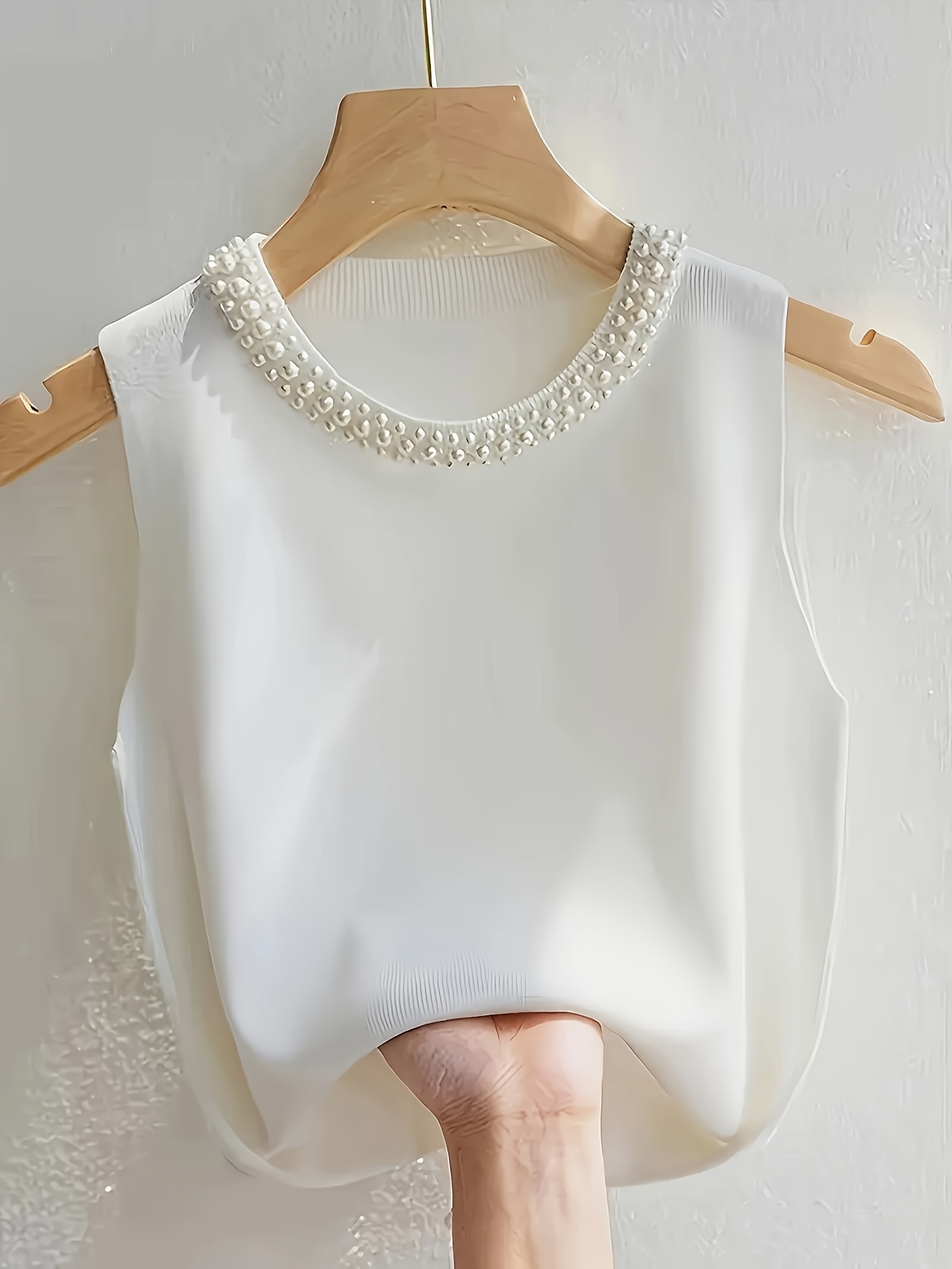 Langes Westen-Oberteil Für Damen, Baumwolle, ärmellos, Elegantes T