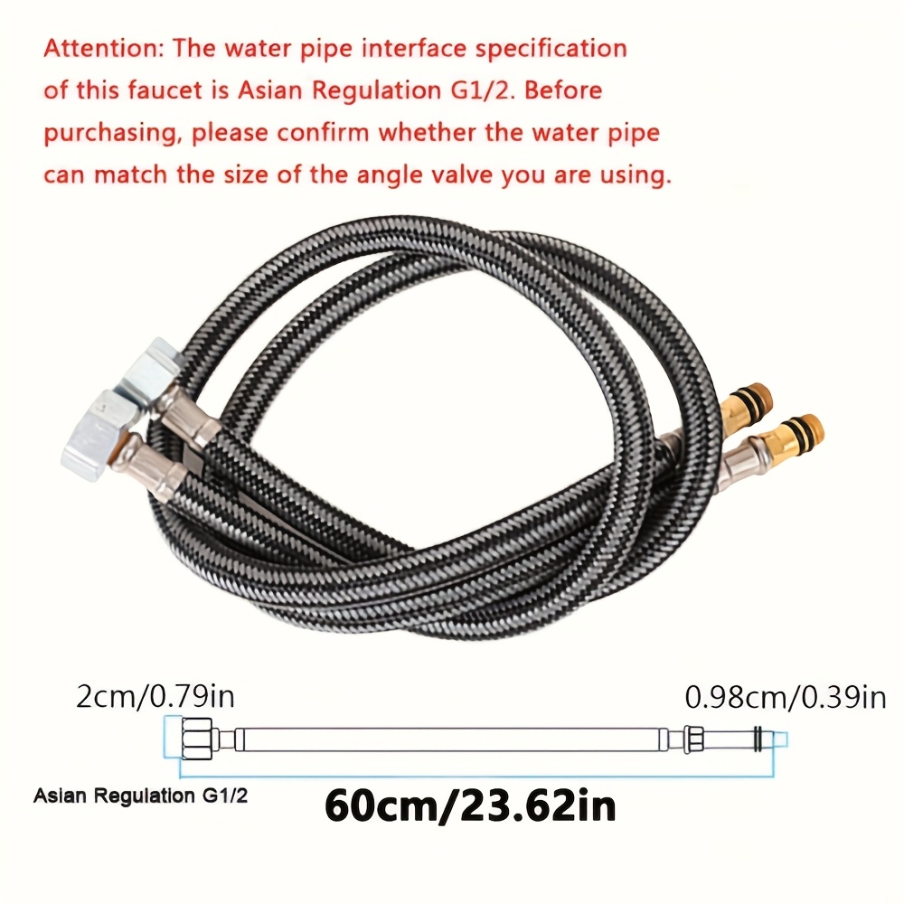 1 set of adjustable modern robotic arm faucets with water inlet for cat dual use hot and cold tub mix faucets commercial grade kitchen bathroom bathroom vanity faucet home kitchen items bathroom items bathroom accessories Product details 0