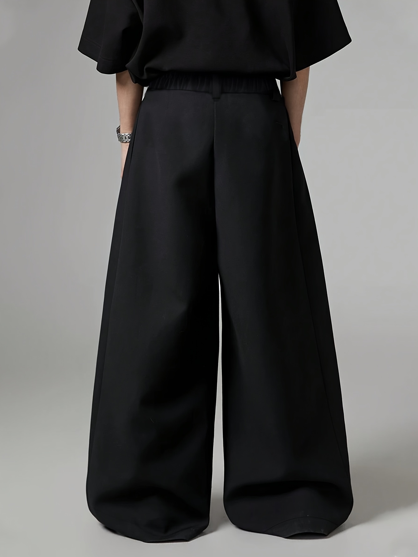 即日発送　DARKFOG Wide-leg Pleats Trousers LIXINGHEITANG Autumn Washed Cotton Cargo Pants Men' Japanese