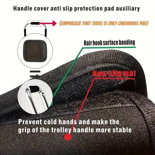 ergonomic wrist support pad for handcart non slip textured grip heavy duty material tray with handcart foldable and portable design