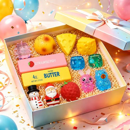item picture party favor toys multi item fidget toy pack each with a slow rebound effect surprise small gifts back to gifts christmas gifts birthday gifts styles are random