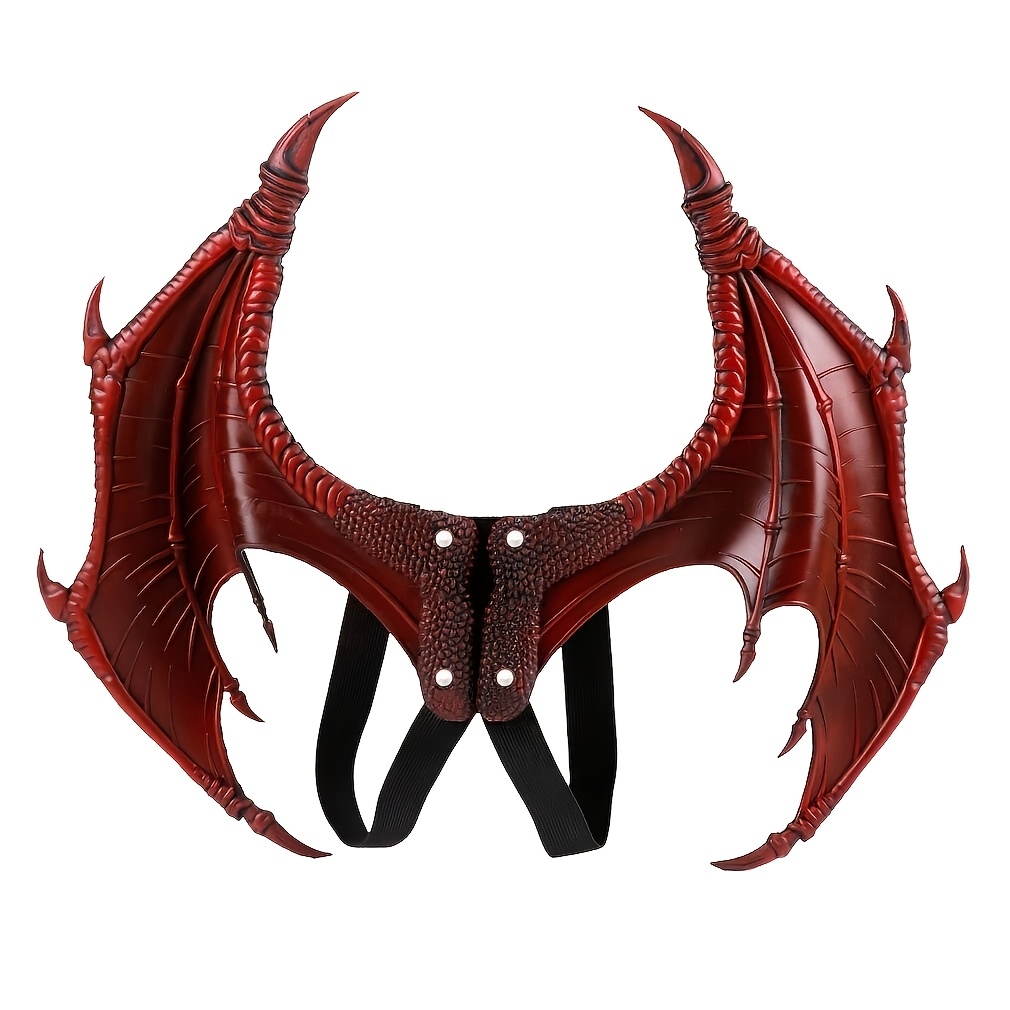TEMU Ailes de déguisement de Ptérodactyle pour Halloween, déguisement pour hommes et femmes adultes, Noël