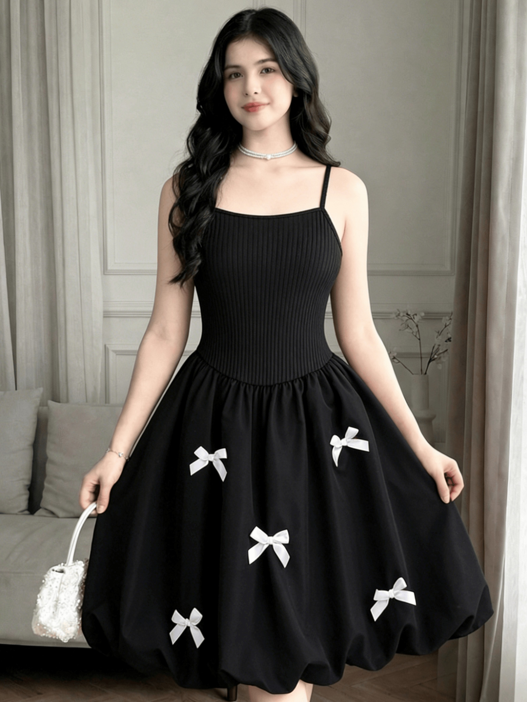 open lace back dress Bethany Party Dress 2 Y main image 0