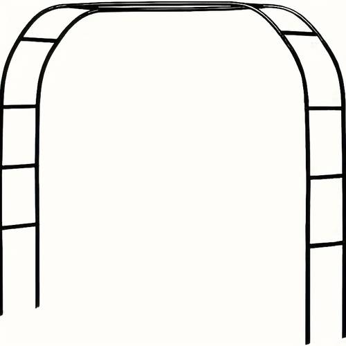 metal garden arch freestanding wedding event decoration 2 sizes for climbing plants roses vines durable metal trellis for outdoor garden patio backyard easy assembly no tools needed garden decorations patio enhancement elegant garden accessory sturdy construction party decor rustic decor weatherresistant material plant