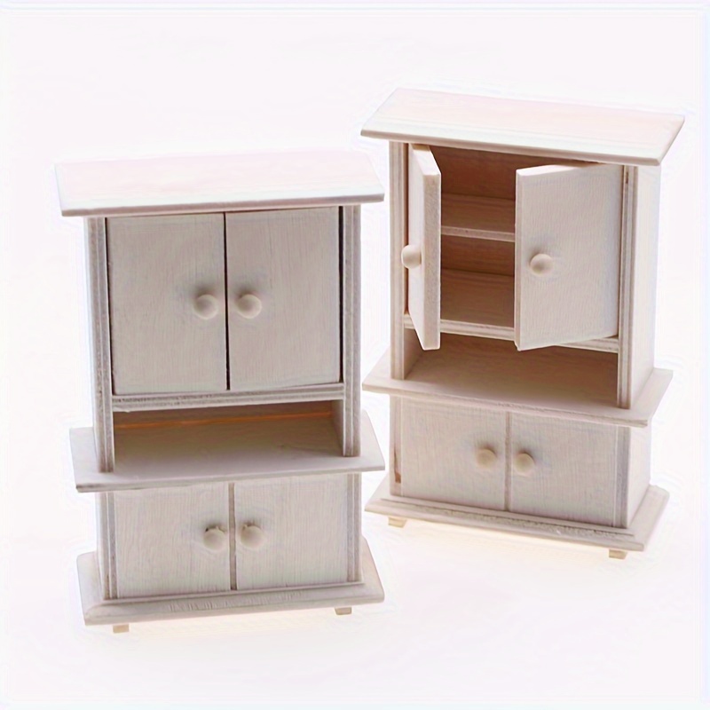 Panneau Indicateur Miniature Bois 4.5x8cm - Décoration Maison Poupée - DIY - Paysage Miniature
