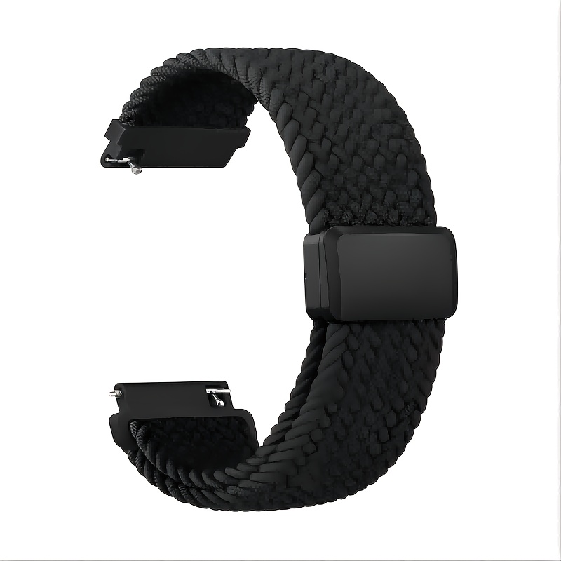 Image of A With A Width Of 20mm/22mm Featuring A Magnetic , Compatible With Women's Styles, Suitable For Galaxy Watch 4/5/5 Pro/6/7/6 Classic In Sizes 40mm, 44mm, 43mm, 47mm, As Well As Garmin Fenix 7/