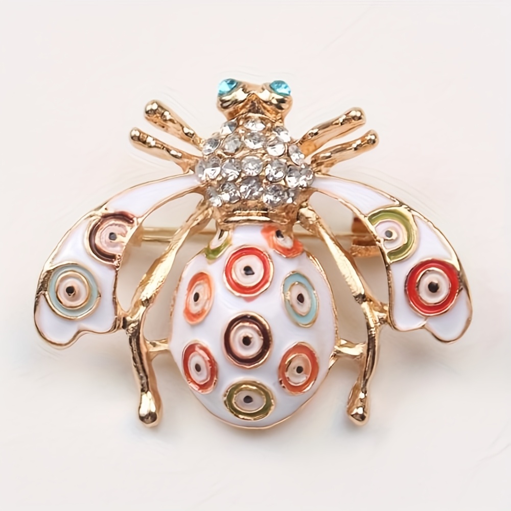 Baroque Luxury Insect Men's Women's Brooch Pins
