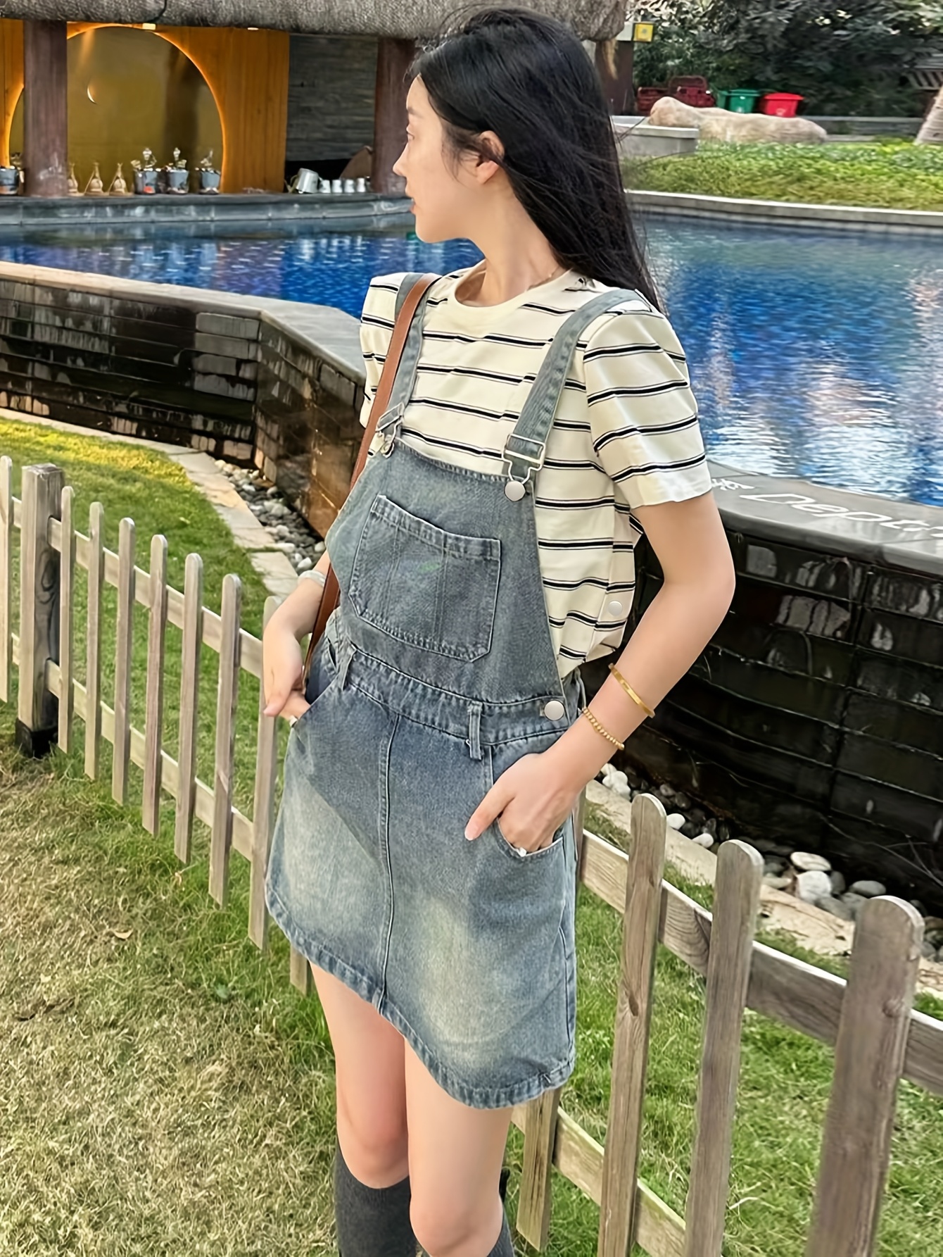 white christmas dresses Denim Shirt Midi Dress | Women's Dresses