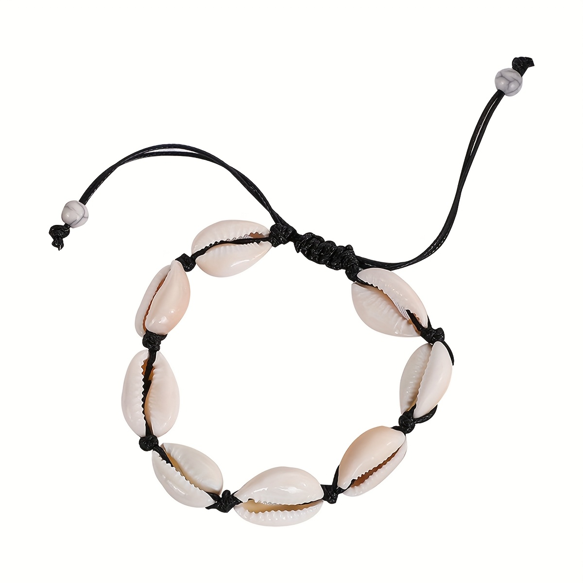 Boho Vintage Shell Bracelet for Women - Beach & Vacation Jewelry