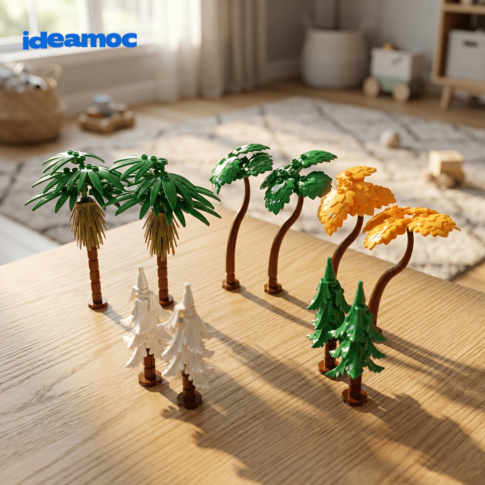 10pcs Tree Set Building Blocks Toys