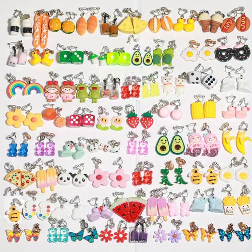 random style ear clip set ear clips large set fun weird quirky crazy ear clips novelty ear clips cute ear clips aesthetic ear clips fashionable ear clips womens ear clips