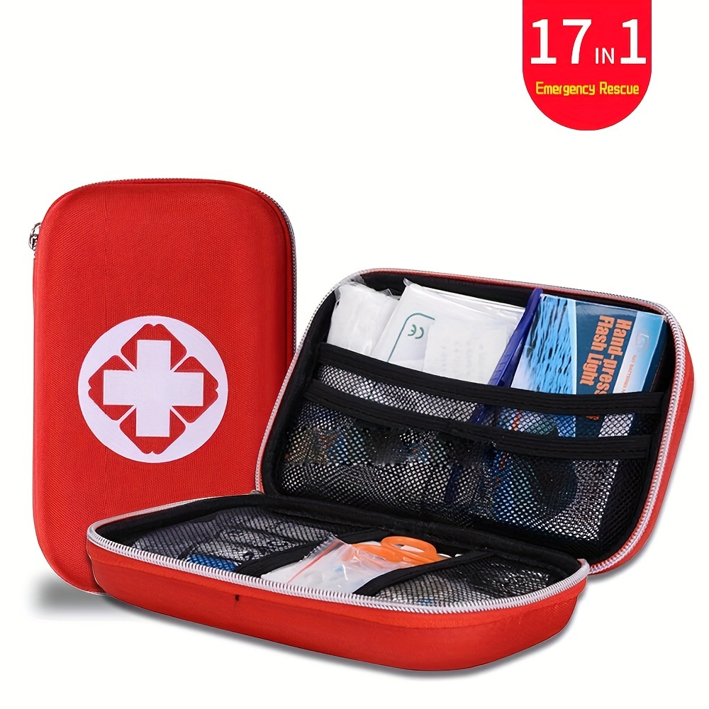 Professional 38 in 1 Survival And First Aid Kit For Camping - Temu