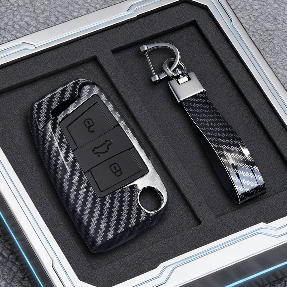TEMU Voor Volkswagen VW Polo Golf 7 Passat Tiguan MK2 Beetle Caddy T5 Flip Opvouwbare Auto Sleutel Case Cover Additions