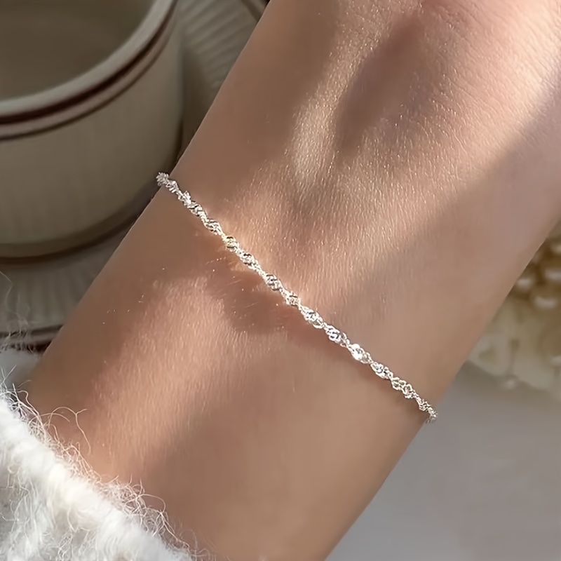 Wavy Bracelet And Anklet
