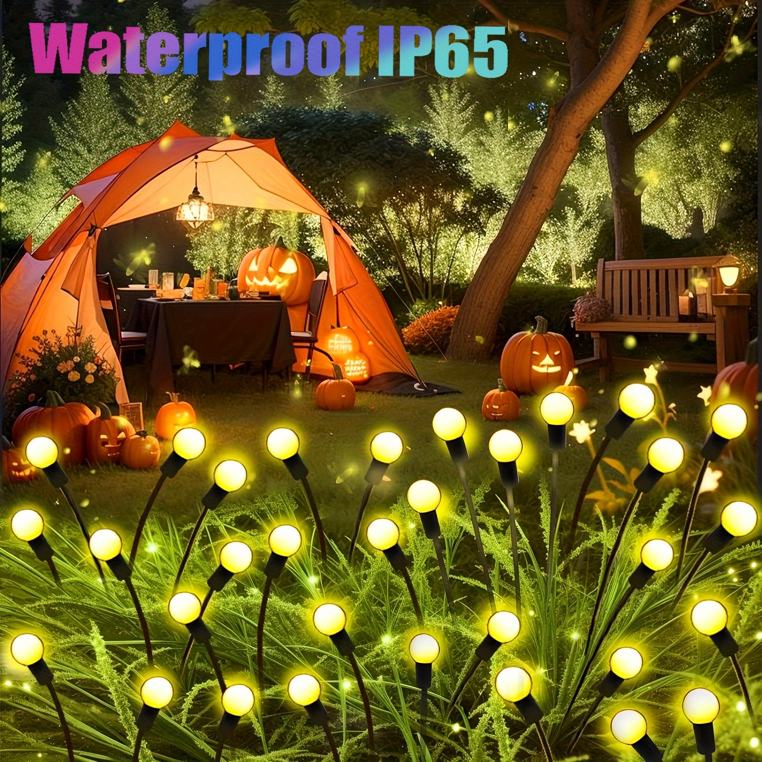 

Solar Lights, 8/12led Solar Lights - 8 Lighting Solar Swaying Light For Patio Decor Decoration Camping Christmas