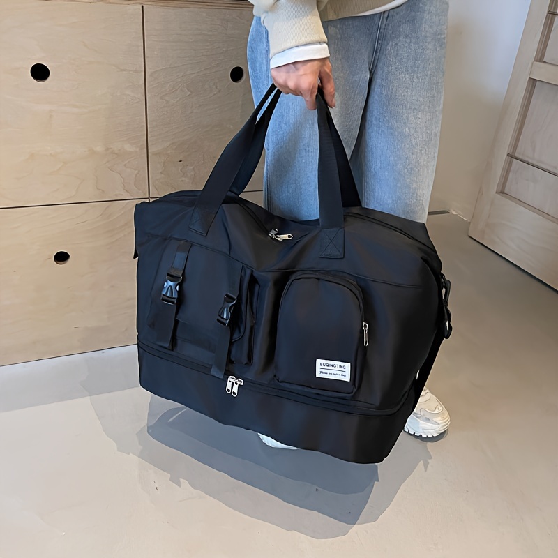 stor kapacitet multifunktionell axelreseväska bärbar sport - Temu Sweden