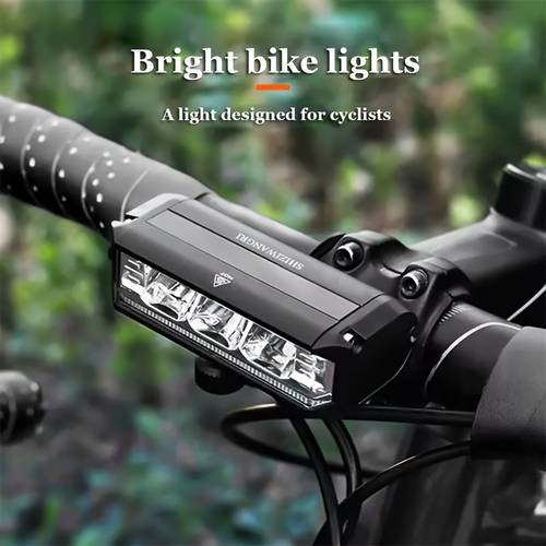 1800lm 3 led mtb bicycle lights 2000mah rechargeable bike light flashlight outdoor cycling bike accessories for bicycle electric scooter