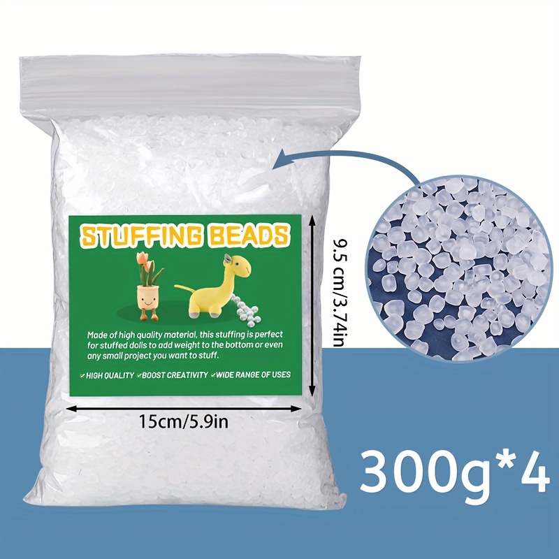 plastic stuffing beads craft filler Temu