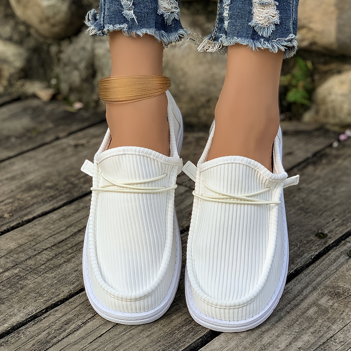 affordable shoes sweet and cute pink low top casual sneakers for ladies   in   navy blue beige white green light brown and red multi color slip   with a simple   featuring a lovely round toe lightweight Product details 9