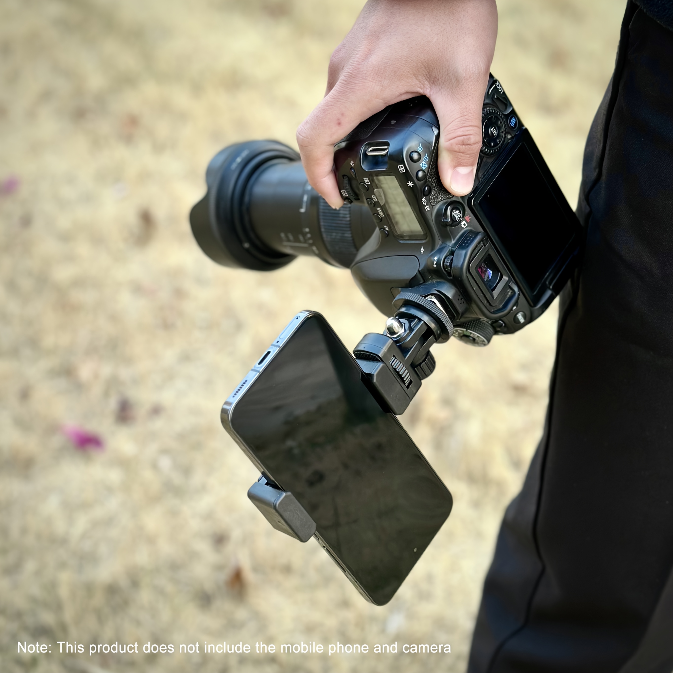 versatile phone mount cameras hot shoe 360 Temu Mauritius