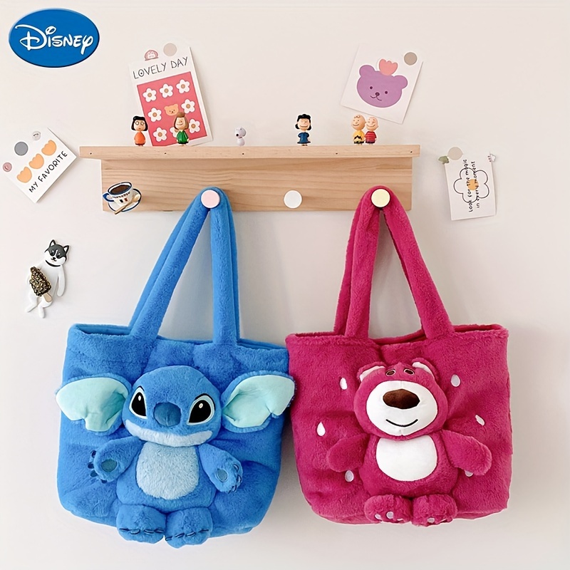 

Disney Large Shoulder Tote Bag, Sweet Style, Cute Cartoon Plush Cute Handbag