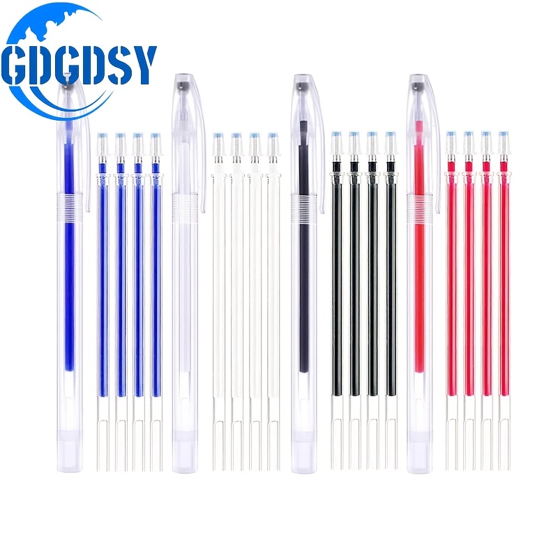 

Gdgdsy 24- Erasable 4 Marking & 20 Refills, Mixed , , , Tip For Quilting, Sewing, Dressmaking, Pencils