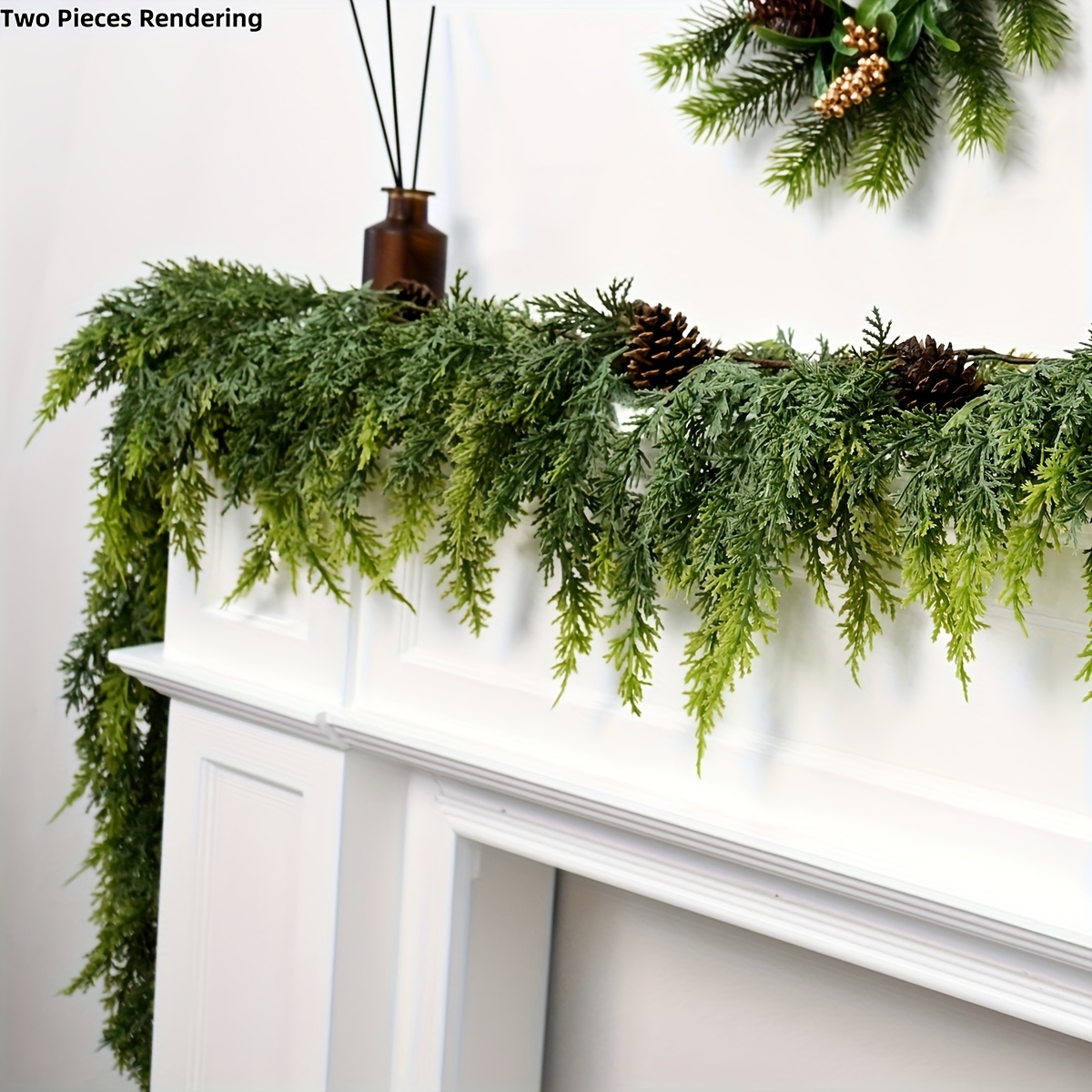 

6-foot - For Christmas & Decor, For Fireplace, , And Display