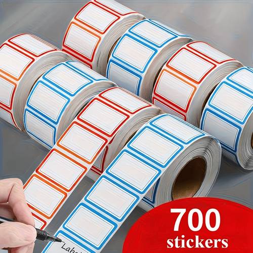 new arrival 700pcs freezer labels peel and stick and oil resistant refrigerator freezer pantry kitchen organization for food containers bottles meal prep labeling reusable freezer stickers 700pcs pantry labels