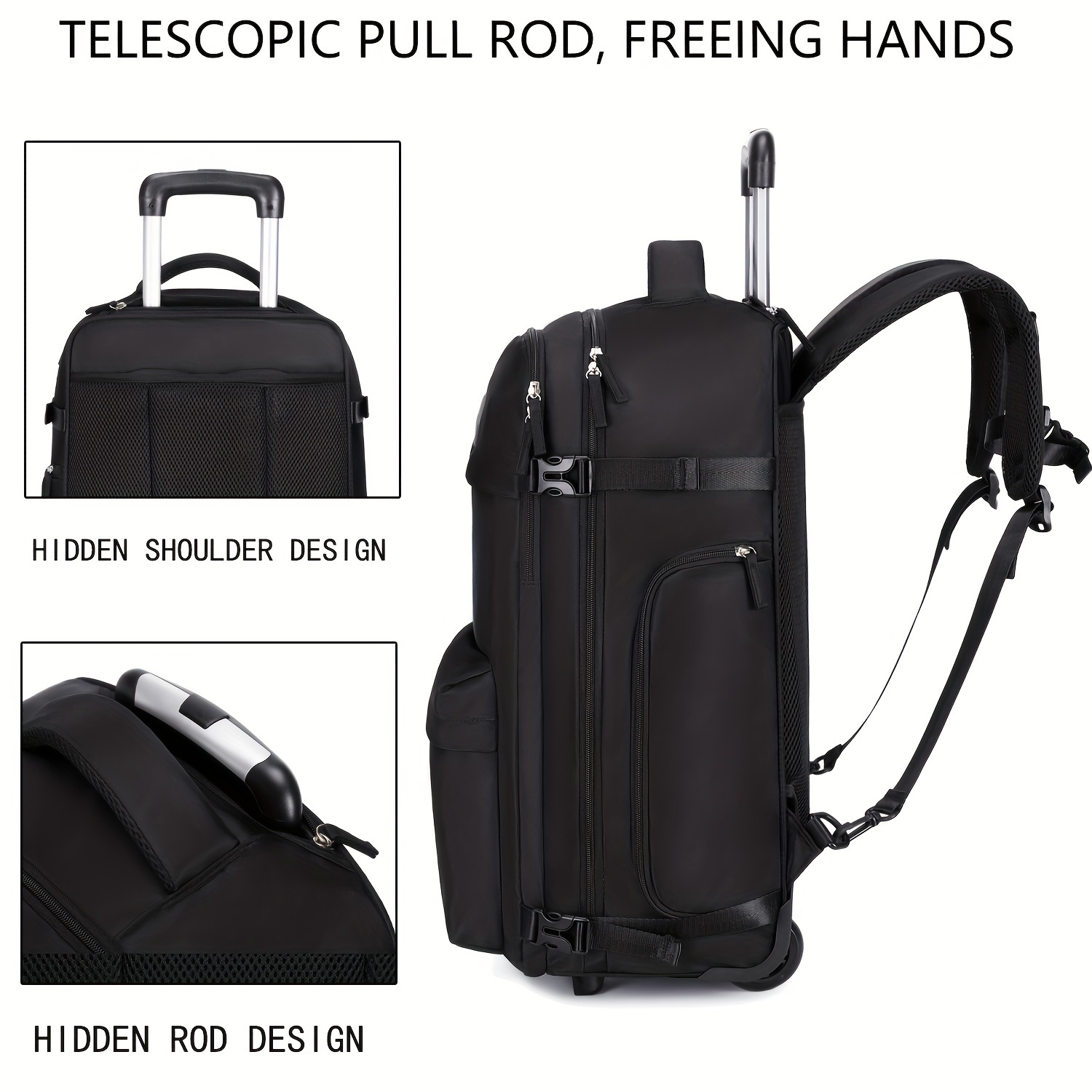 rollender reiserucksack reisetasche rdern groer - Temu Germany