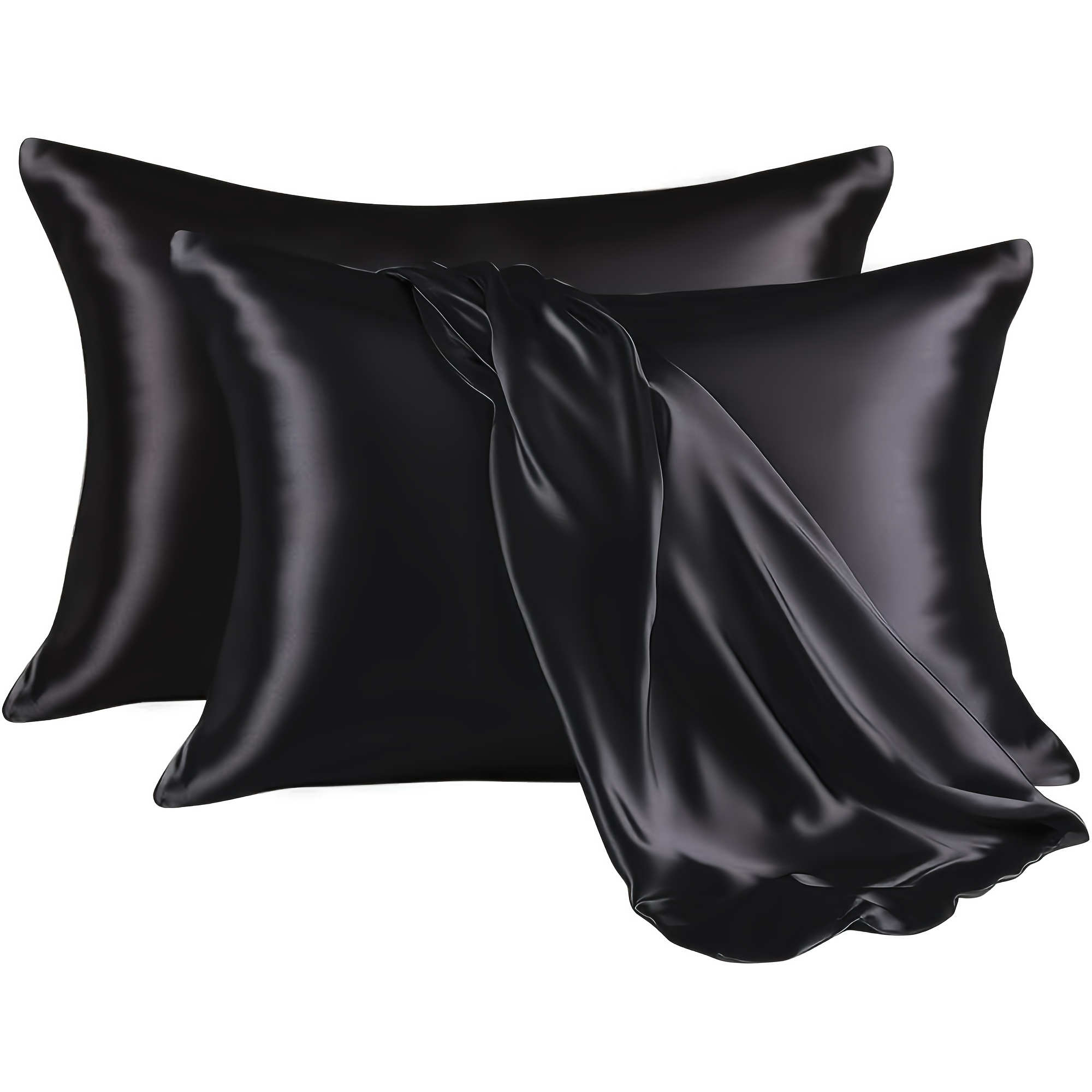 Temu – TEMU 2pcs Satin Pillowcase Set Of Home Bedding