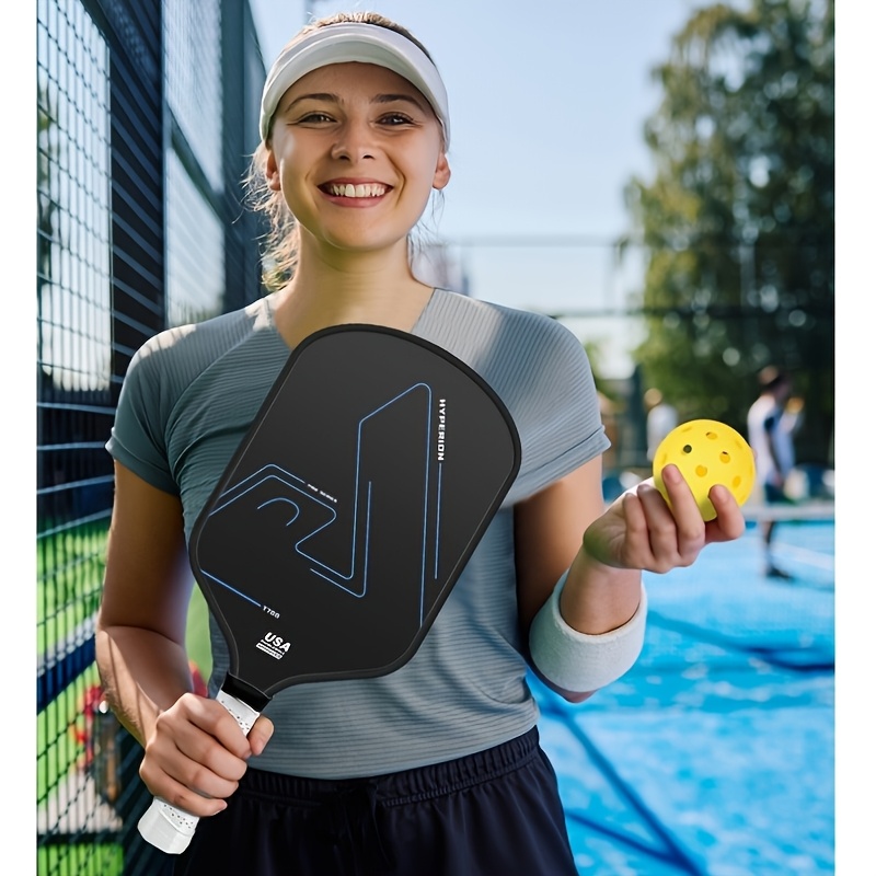 High-Quality Lightweight T700 Carbon Fiber Pickleball Paddle with Fine Grain Matte Surface for Strong Spin Control, Available in Multiple Colors - Ideal for Beginners and Advanced Players thumbnail 2