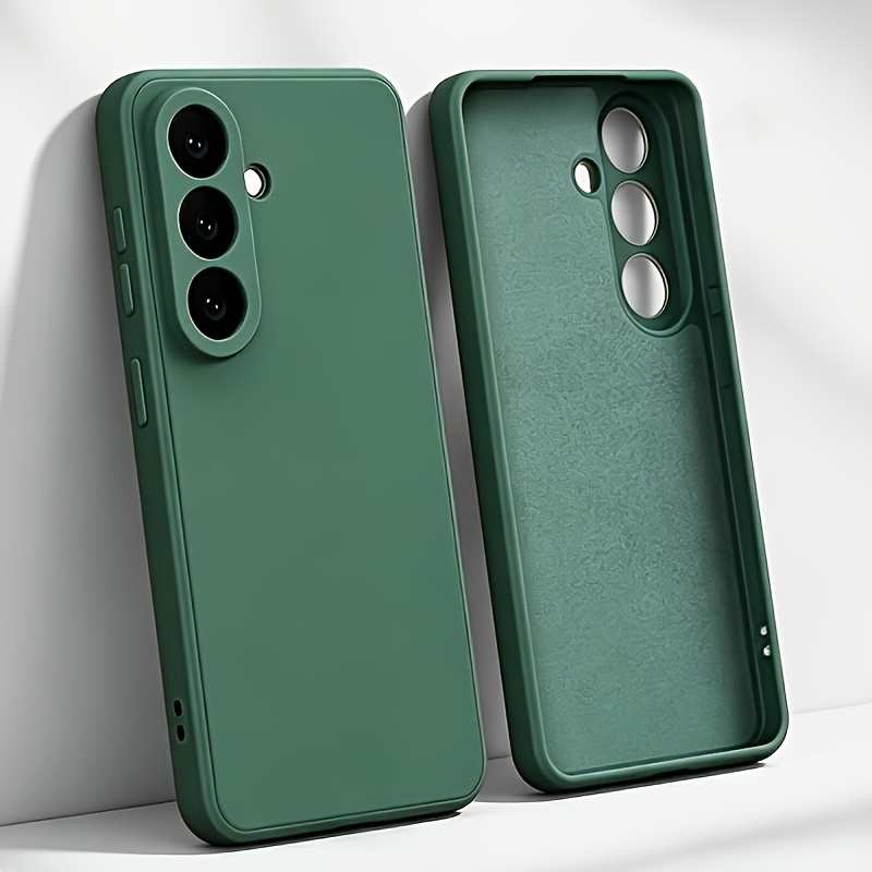 TEMU Phone Case - Slim And Soft Shockproof Protective Case Suitable For For Galaxy S26 Utral S26 S25 S24 S23 S25utral Matte Solid Color Aesthetic