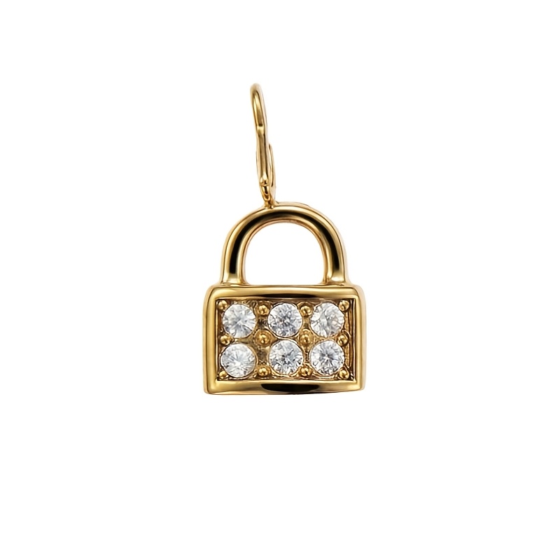 Minimalist Crown/Key/Lock Shaped Couple's Pendant Accessory