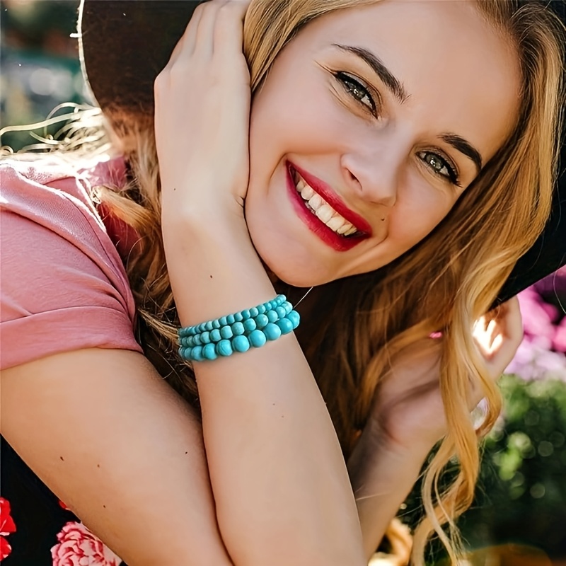 Bohemian Beaded Bracelet Set & Anklets