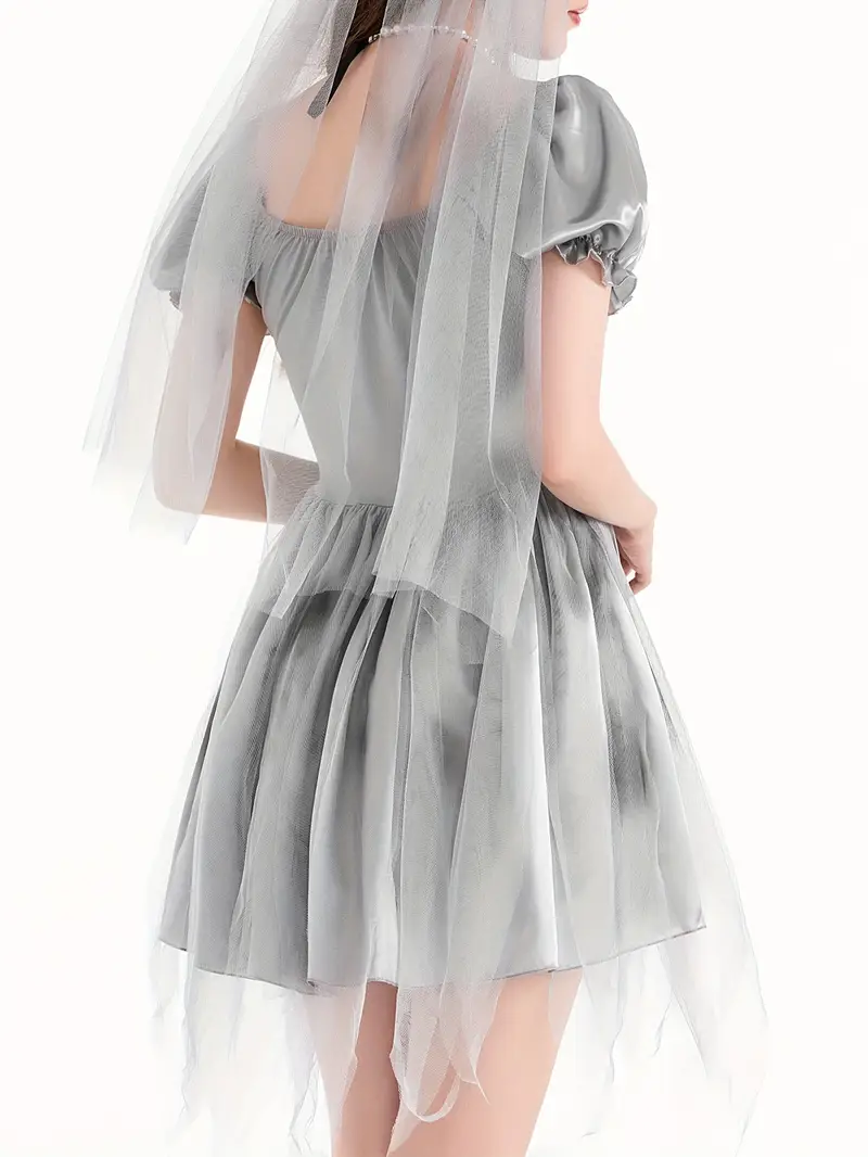 corpse bride costume short dress Corpse Bride Ladies Short Cosplay Costumes CoserZ