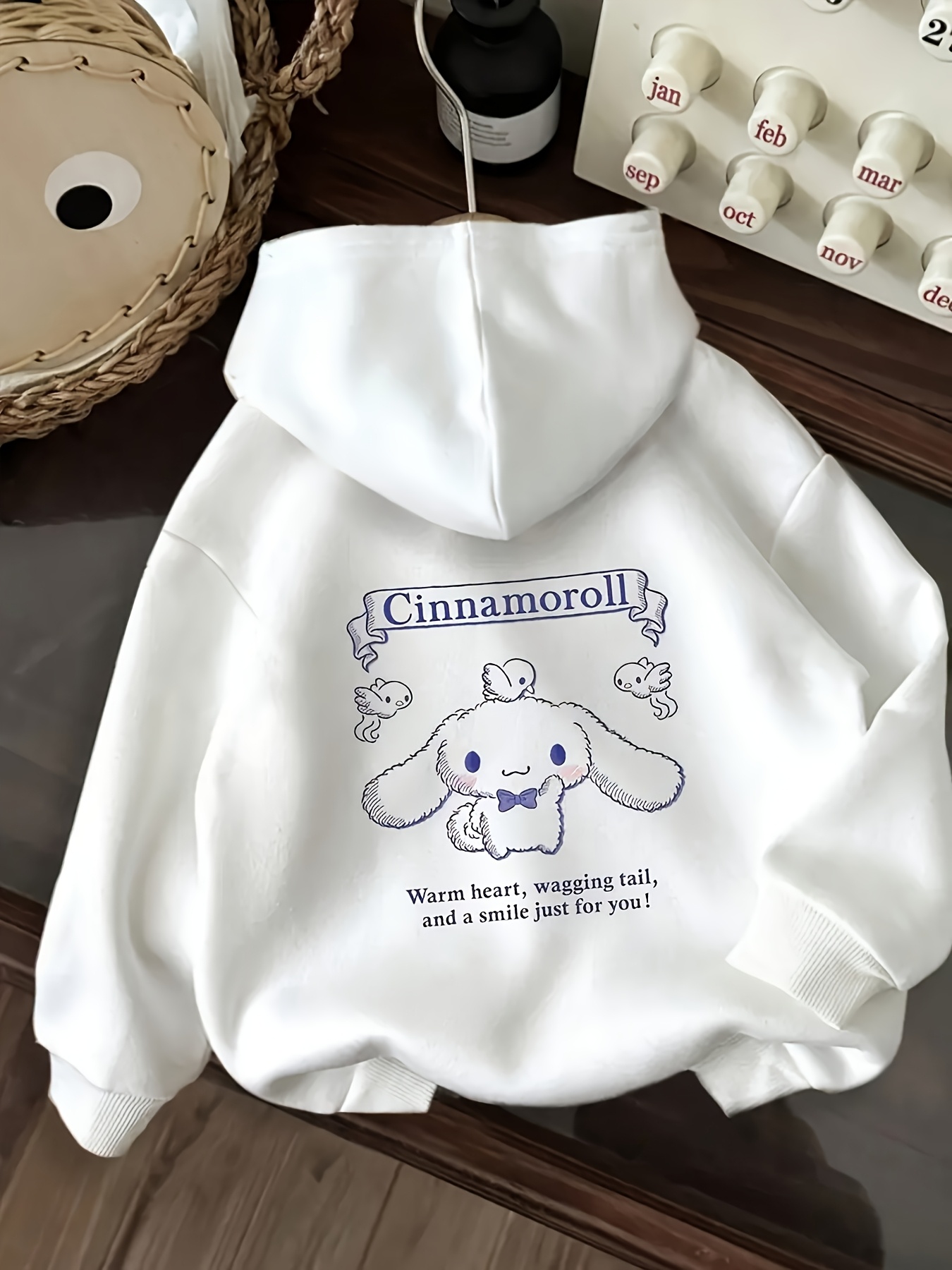bunny hoodie sold on Temu United States