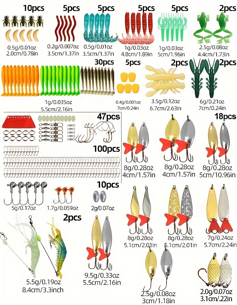 Fishing Lure Tackle Kit Image 3