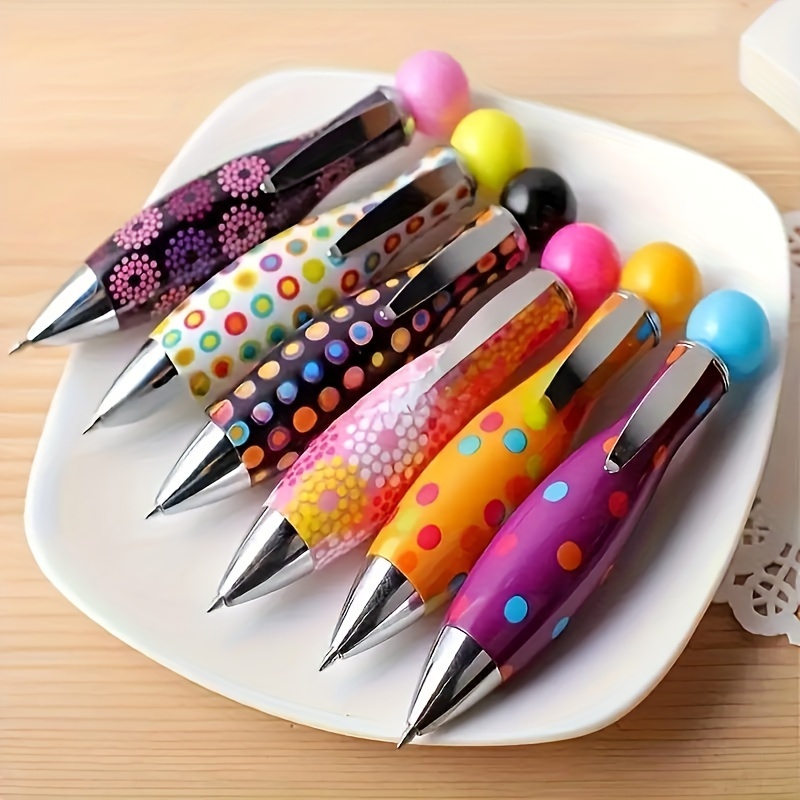 

2pcs Short Bowling Ball Ballpoint Pens In 6 Patterns, A Creative Gift For Students.