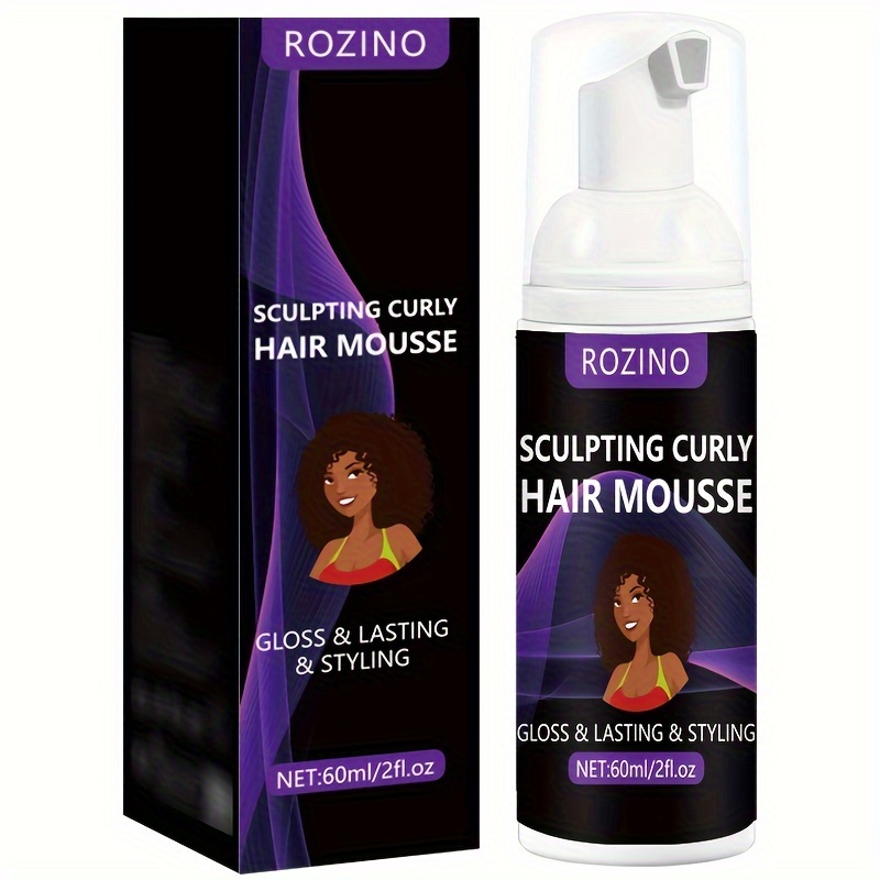 60ml coconut oil hair gel with and delicate foam light plastic elastic restoring locking quickly shaping y hair details 0