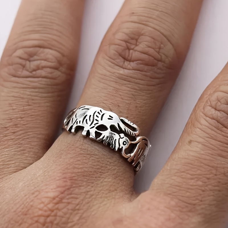 HappyFamily Elephant Ring — Good Luck Charm