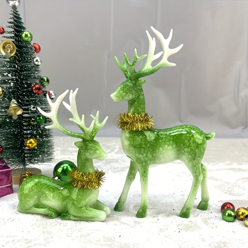TEMU 2016 New Spotted Pair, Christmas Ornament Decoration, Suitable For Room, Living Room, Study, Bedroom Gift