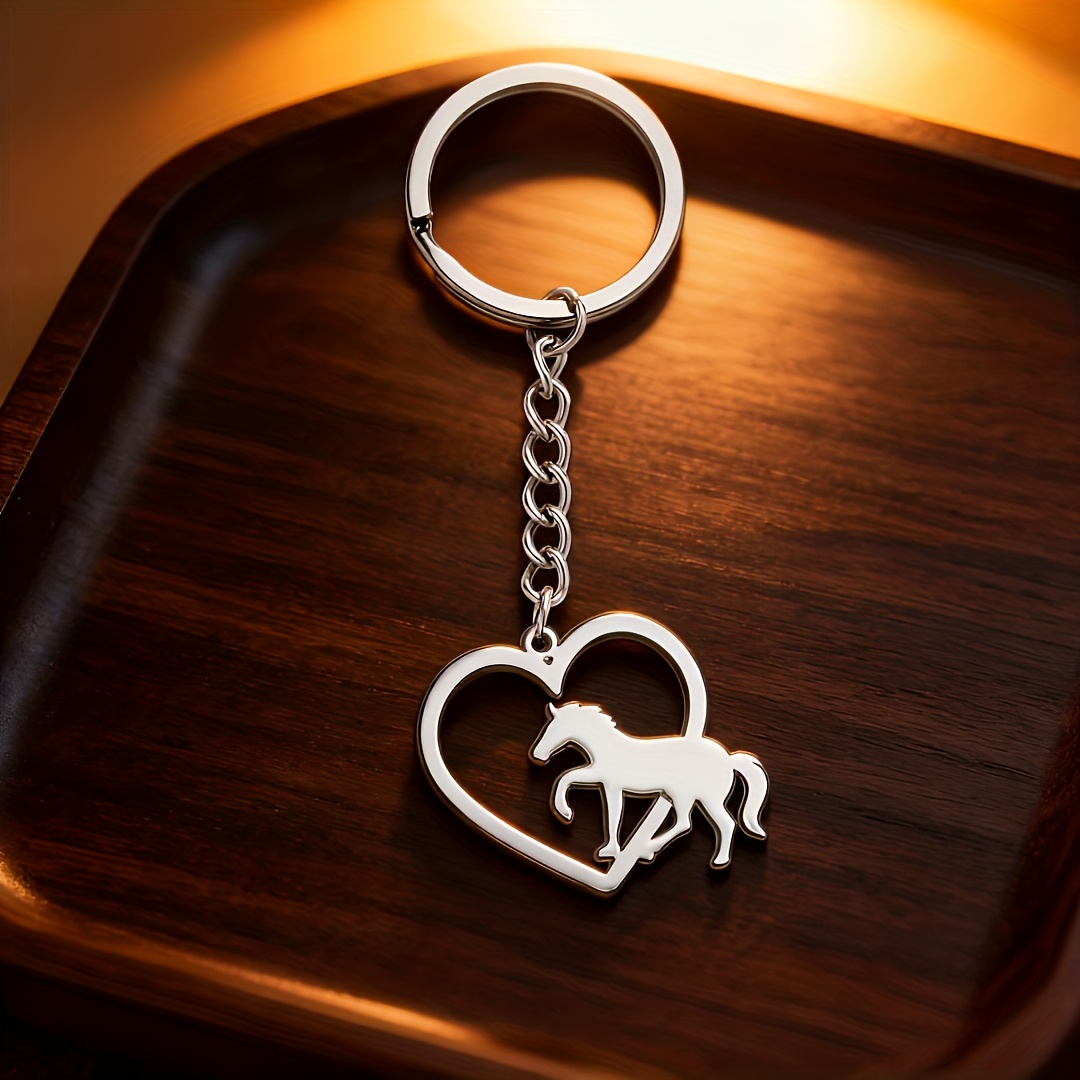 TEMU 1pc Personalized Custom Name Pendant Keychain, Customizable With English Letters, Date, And Anniversary. For Birthdays, Anniversaries,