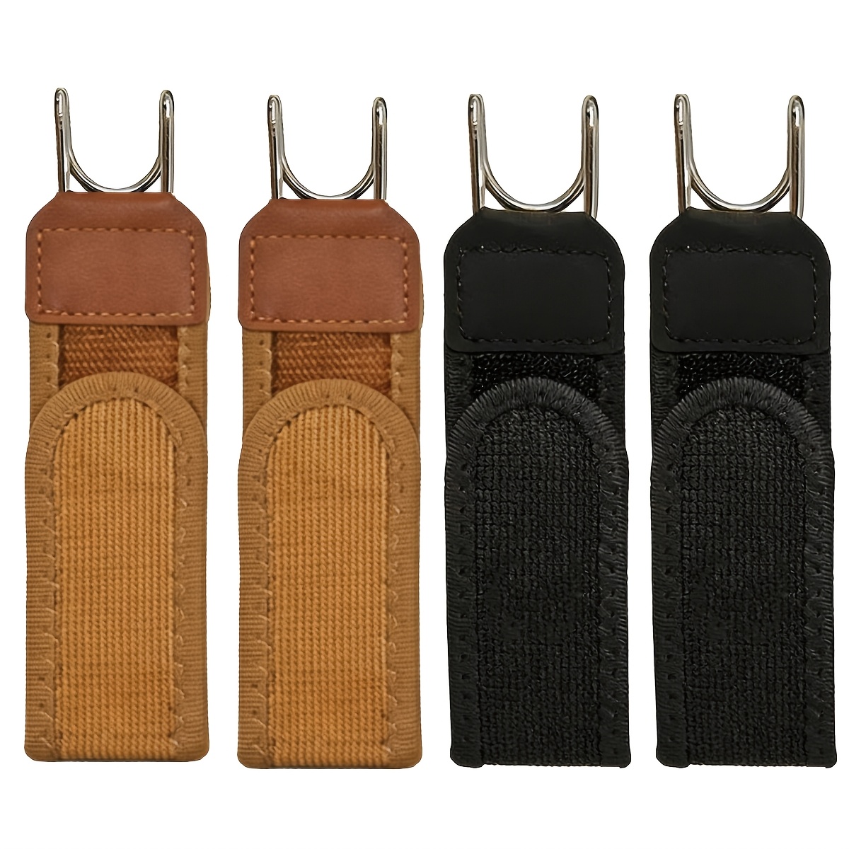TEMU Ceinture de taille élastique en nylon à réglage rapide, 2/4 pièces, multi-usage, unisexe, outil pour , extensible et durable
