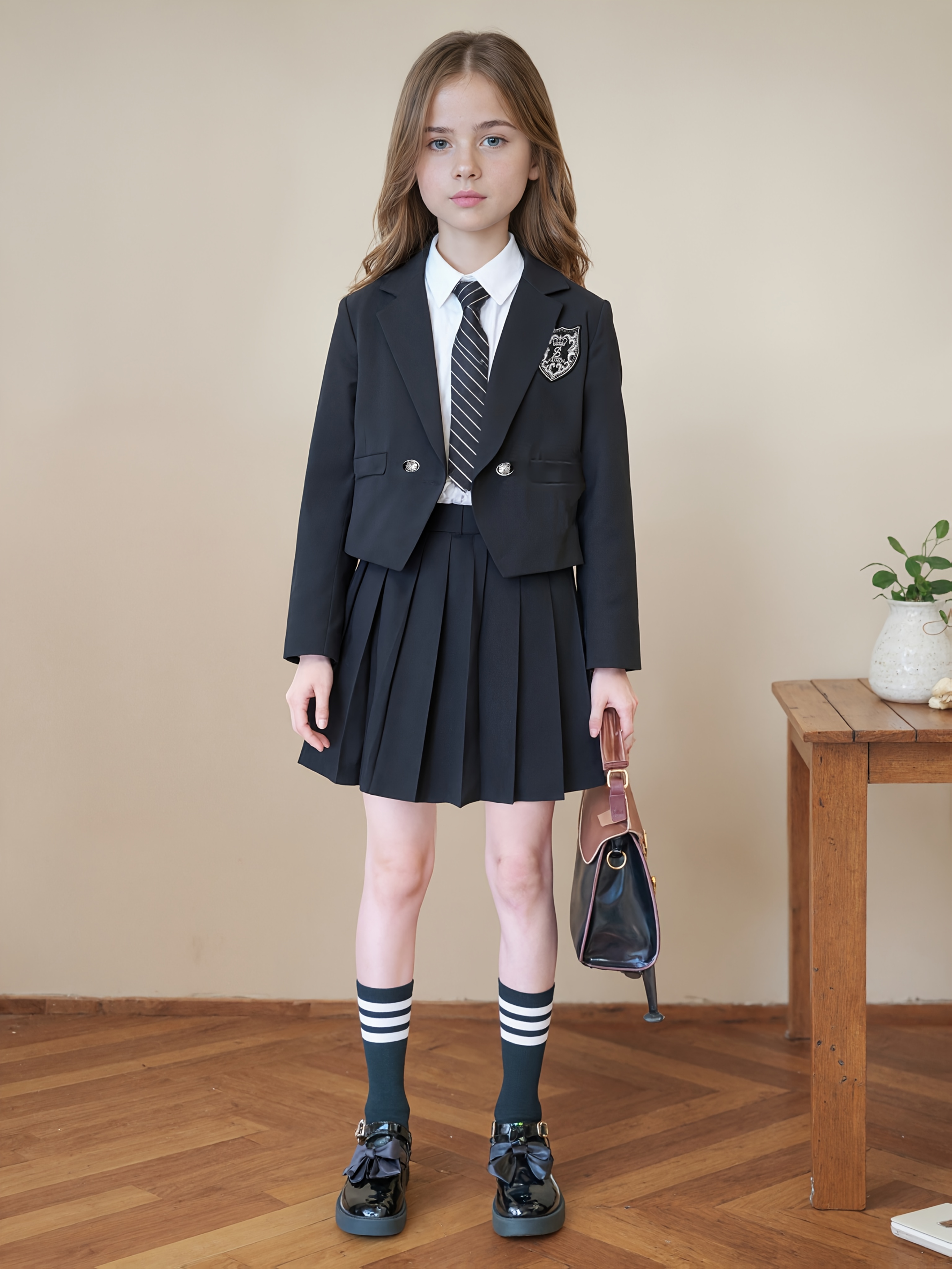school uniform girls sold on Temu Mexico