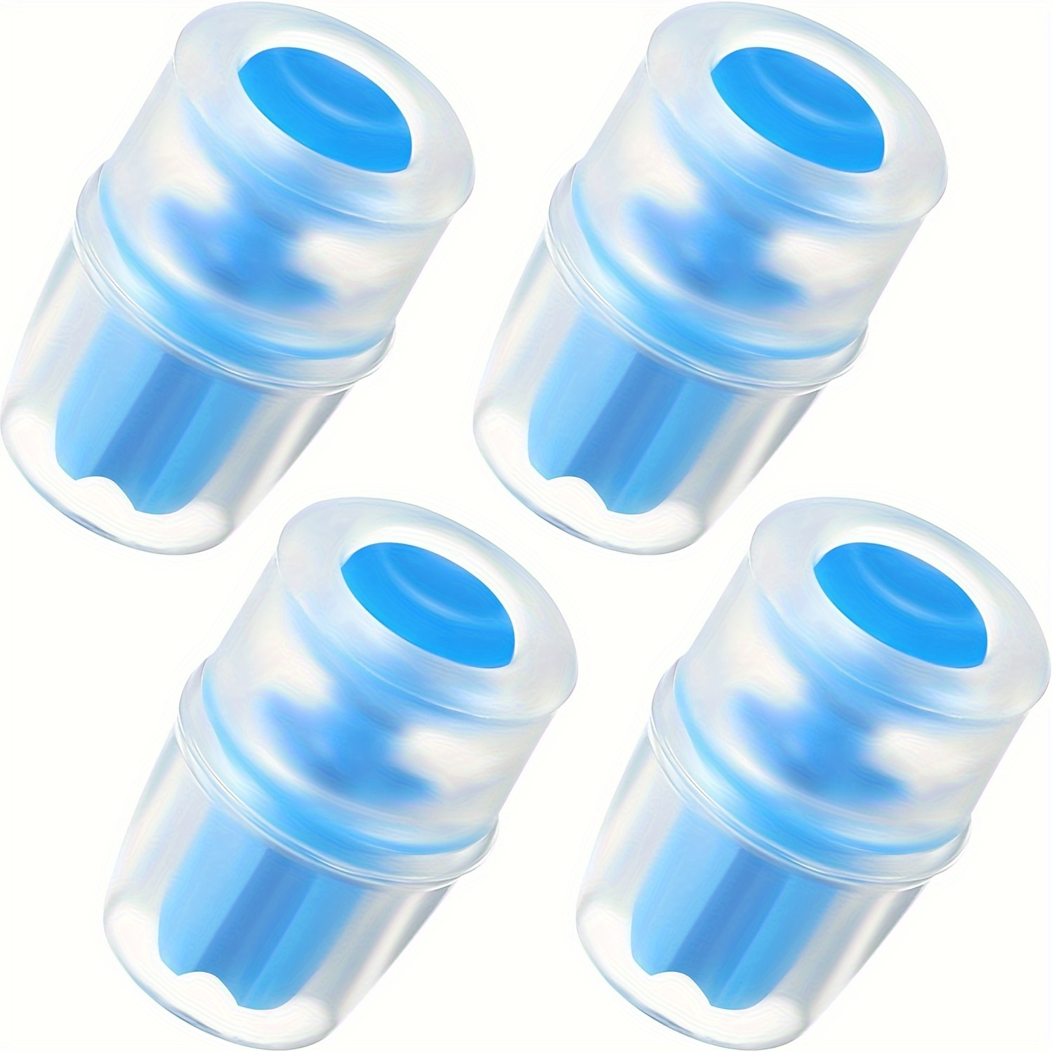 4 Piecs Valve Replacement Sheath For Water Bladder, Compatible With Packs Hydraulics Reservoirs, Hydration Pack Bite Valve Silicone Nozzle Mouthpiece Replacement