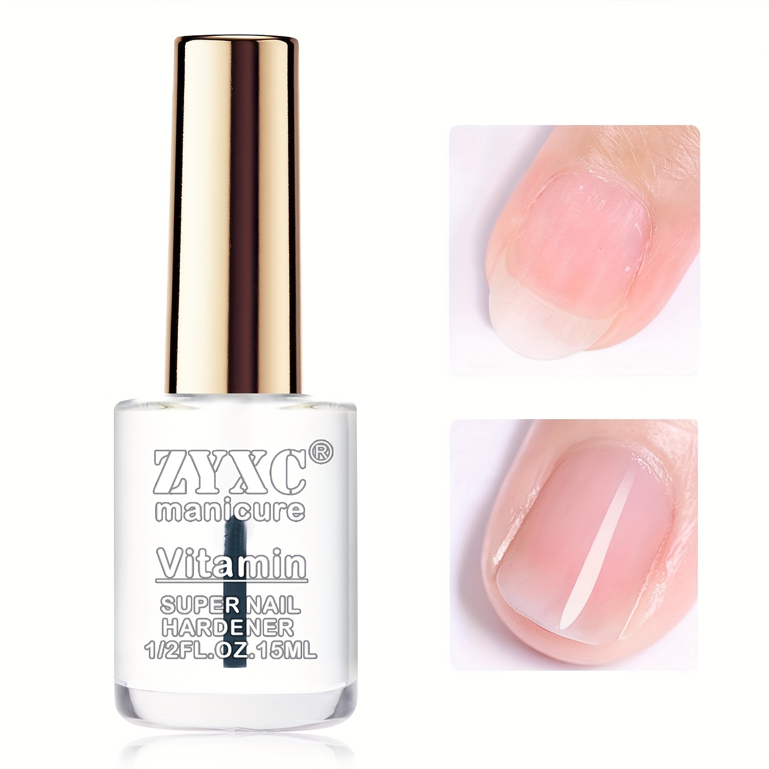 Image of 15ml Filler Nail Strengthener: Extra Strong Nail Hardener For Damaged Nails & For Splitting Nails & Daily